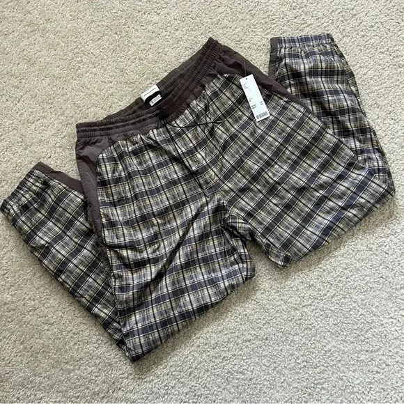 Urban Outfitters UO Plaid Wind Pant Men’s Size XL  Style# OB982931 $69 Lavande - Picture 16 of 16